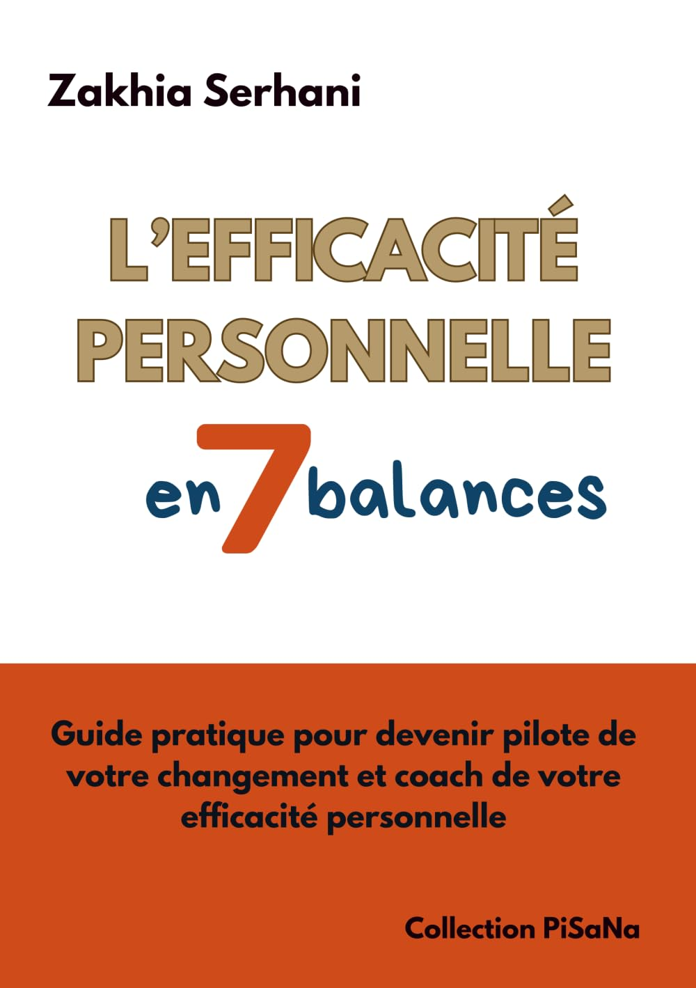 Livre L'efficacité personnelle en 7 balances